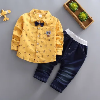 Berniukų drabužiai rinkiniai, pavasarį, rudenį, vaikai medvilnės animacinių filmų tinka kūdikių berniukų mados drabužiai vaikams casyal sportiniai kostiumai rinkiniai