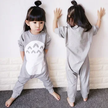 Berniukų ir Mergaičių Drabužius Sleepwear Kūdikiams Japonijos Totoro Vaikas Pijama Unicornio Miego Drabužius Vienaragis Onesie Vaikams Kūdikių pabėgiai