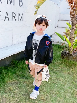 Berniukų Kelnės Vakarų korėjos Stiliaus Atsitiktinis 2020 M. Pavasarį ir Rudenį Naujų Stiliaus Didelis Vaikų Kulkšnies Surištas Kelnės Skinny Kelnės Mados
