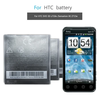BG86100 Mobiliojo Telefono Baterija HTC Sensation,Sensation XE,G14 ,Z710E,EVO 3D Bateriją BG86100 1730mAh