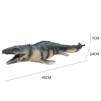 Biologinės Švietimo Plastiko Imituojamas Mosasaurus Dinozaurų Modelį, Vaikai Vaikus Gyvas Žaislas Dovana