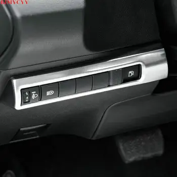 BJMYCYY Toyota corolla E210 2019 2020 reikmenys, Automobilių žibintų valdymo skydas iš nerūdijančio plieno, dekoratyvinis rėmelis