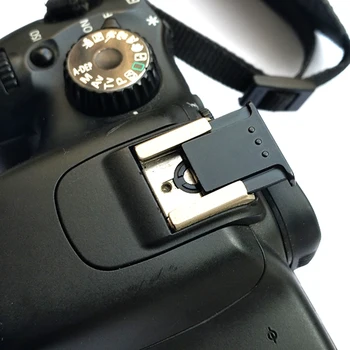 Black Metalo blykstės ir fotoaparato kontaktinės jungties Dangtelis, skirtas 