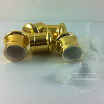 Blizga aukso užsukamu aliuminio,gali sutapti su eterinio aliejaus butelis,kaklo dydis:18mm,tipas:18/410