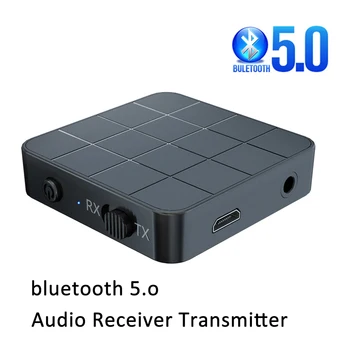 Bluetooth 5.0 Garso Imtuvas, Siųstuvas 2 IN 1 RCA 3.5 3.5 MM AUX jungtis, USB Stereo Muzikos Belaidžio ryšio Adapterius, Skirtus Automobilių TV MP3 PC
