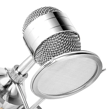 BM-8000 Kondensatoriaus Mikrofonas, Namuose Didelė Vibracija, Plėvelės Live Transliacijos Mai Tinklo K Dainą Mikrofonas(Juoda)