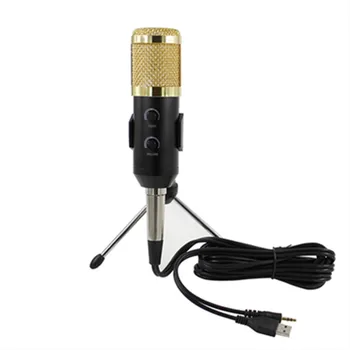 BM800 atnaujintas BM900 Laidinio Kondensatoriaus Mikrofonas Su Trikoju Mic Kompiuterių Įrašymo PC Dainavimo Studijos Karaoke
