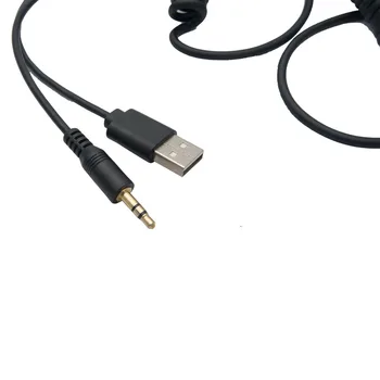 BMW/MINI Y Žaibas su USB, su AUX Adapteris jungiamuoju Kabeliu, Skirta 