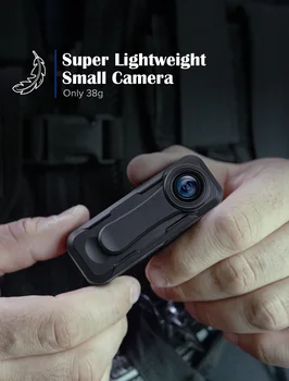 BOBLOV W1 Mini Kamera Full HD 1080P Nešiojamų Camara Policijos Vaizdo įrašymo Kūno Cam Motociklas Dviratis Judesio bodycamera mini kamera
