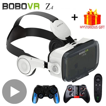 Bobovr Bobo VR Z4 3 D Viar 3D VR Virtualios Realybės Akiniai laisvų Rankų įranga Šalmas, Akiniai, Lęšiai Išmaniųjų Telefonų Išmanųjį telefoną Casque Žaidimų
