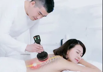 Body massager infraraudonųjų spindulių detoksikuojanti masažą, šukos, dugno gilinimo, šiltas, šepetėliu formos skatinti kraujo atsipalaiduoti