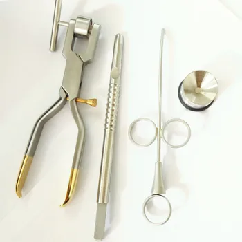 Bone Crusher kaulų Malimo kaulų Morselizer Dantų Implantai, Dantų Priemonių Nerūdijančio Plieno