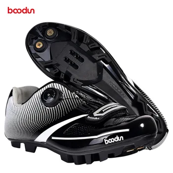 BOODUN dviračių batai kelių dviratį savaiminio fiksavimo batus neslidžiais kvėpuojantis MTB dviračių atšvaitais, batai sportiniai batai jojimo įranga