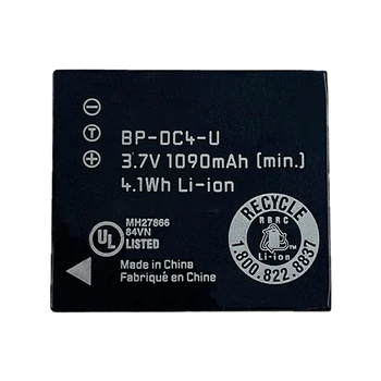 BP-DC4-U LEICA C-LUX 1 D-LUX 2 D-LUX 3 D-LUX 4 Skaitmeninis Fotoaparatas, Baterija BP-DC4 BP-DC4-E BP-DC4-J), 3,7 V 1090mAh Li-Ion Baterija