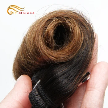 Brazilijos Garbanotais Plaukais 4 Paketais Dvigubo Tempimo Žmogaus Plaukų 5 5 6 7 Colių Remy Plaukų Pynimas Ryšulių 1B 27 30 99J Spalva Juoda Moterų