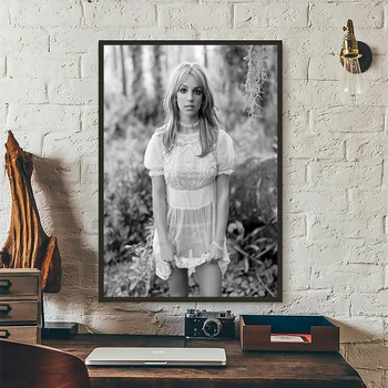 Britney Spears Ženklas Selig Plakato Nuotrauką Namų Dekoro Šiaurės Drobės Tapybos Sienos Meno Vertus, Plakatai ir Spausdinimo už Kambarį