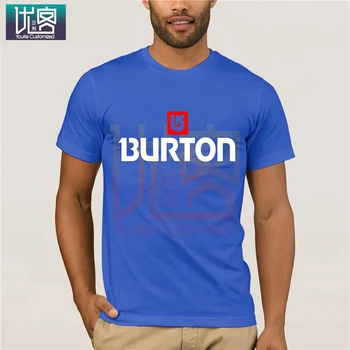Burton Rodyklių Logotipą, Snieglentes Marškinėliai Animacinių Filmų Tee Marškinėliai Homme Viršuje Tees Vyrų Kietas 2019 Marškinėliai Topai Vasaros Tees Medvilnės O Kaklo T-Shirt