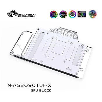Bykski Vandens Bloko naudoti ASUS TUF RTX 3090 /3080 ŽAIDIMŲ GPU Kortelės / Viso Padengti Vario Vaizdo plokštės, Radiatoriaus Blokas /A-RGB / RGB