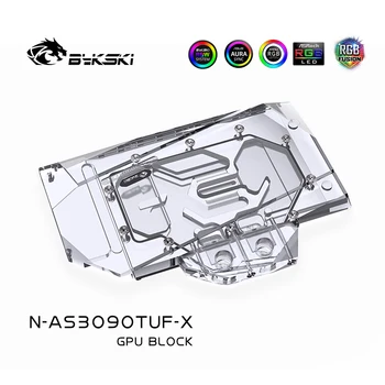 Bykski Vandens Bloko naudoti ASUS TUF RTX 3090 /3080 ŽAIDIMŲ GPU Kortelės / Viso Padengti Vario Vaizdo plokštės, Radiatoriaus Blokas /A-RGB / RGB