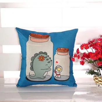BZ062 Kūrybos Juosmens Pagalvę, animacinių filmų stiliaus, be vidinio dekoratyvinis mesti pagalvės kėdės sėdynė namų dekoro ir namų tekstilės dovana