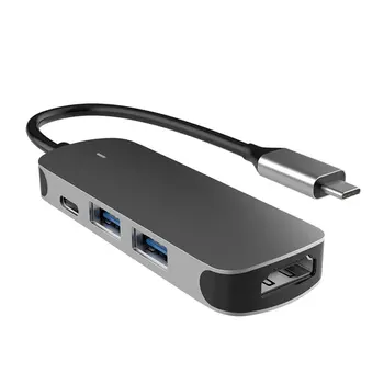 C tipo HDMI-suderinama 4K USB-C USB 3.0 Adapteris, skirtas 