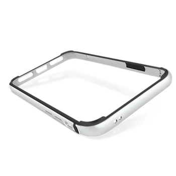 CAPSSICUM Metalo Bumper Case for iPhone X Xs Max XR Minkšto Silikono Sunku Aliuminio Lydinio Rėmas 