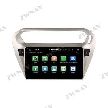 Carplay Android 10.0 ekrano Automobilio Multimedia DVD Grotuvas, Citroen Peugeot 301 C Elysee-2017 GPS Navi 