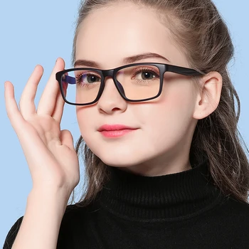 CARTELO Vaikų itin lengvas lankstus akinius rėmo klasikinis mados vaikų akiniai, optiniai akiniai, skaidrūs lęšiai