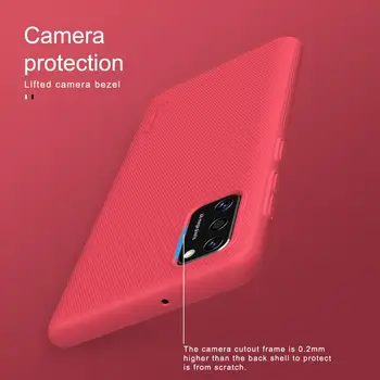 Case For Samsung Galaxy A41 Dangtelį Galaxy a41 NILLKIN Super Matinio Shield matinis KOMPIUTERIO kietąjį galinį dangtelį atveju