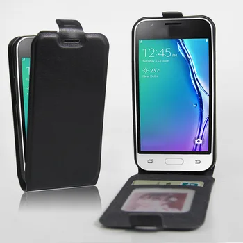 Case for Samsung Galaxy J1 Mini SM-J105F Oda atveju Magnetinio flip case Apsaugos Atveju moliusko geldele Dėklas