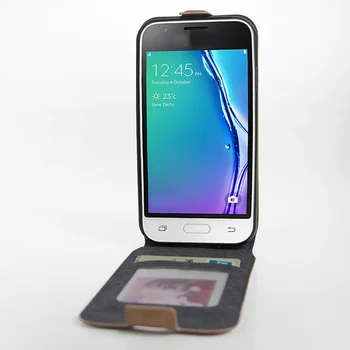 Case for Samsung Galaxy J1 Mini SM-J105F Oda atveju Magnetinio flip case Apsaugos Atveju moliusko geldele Dėklas