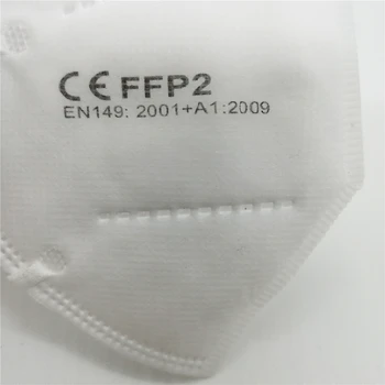 CE Sertifikatas patvirtintas KN95 Kaukė Apsaugos nuo Dulkių Veido Kaukė FFP2 KN95 Kaukės daugkartinio naudojimo Respiratorių kovos su Gripo Kd2.5 Pelės Filtras Kaukė