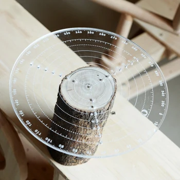 Centras Finder Įrankis, Medienos apdirbimo Kompasas Woodturners Dubenys tekinimas skaidraus Akrilo Piešimo Apskritimų Skersmuo CNIM Karšto