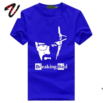 Cheminis Breaking Bad vyriški Marškinėliai Walter White tas, Kuris Paskambina Heizenbergo Tshirts Homme Hipster Tees Drabužių, Negabaritinių Marškinėliai
