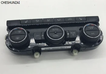 CHESHUNZAI Climatronic Oro Būklės Kontrolės Jungiklio Skydelis AC Sėdynės Šildytuvas oro conditionin VW Passat B7 CC 561 907 044