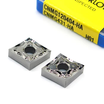 CNMG120402 HA H01 CNMG120404 CNMG 120408 originalus Įterpti Aliuminio Lydinio Įdėklai CNC Karbido Įterpti Tekinimo Apdirbimo Įrankis