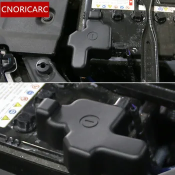 CNORICARC Automobilių ABS Optikos Modifikuotą Variklio Akumuliatoriaus Neigiamo Elektrodo Padengti Nerūdijantis Dangtelis, Skirtas 