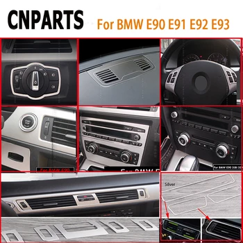CNPARTS BMW 3 Serijos BMW E90 E91 E92 E93 Automobilių Stiliaus Interjero Lipdukai Oro Kondicionierius Center 