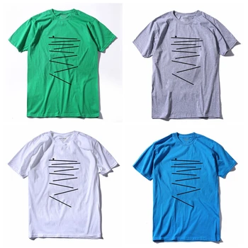 COOLMIND QI0262A medvilnės kietas megzti vyrų marškinėliai atsitiktinis trumpas rankovės vyrų marškinėlius, o-kaklo vyrų kietas vyrų t-shirt