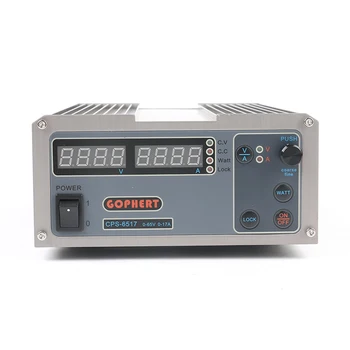 CPS-6517 Tikslumo Skaitmeninis Reguliuojamas DC Maitinimo MCU PFC Kompaktiškas Laboratorija impulsinis Maitinimo šaltinis 65V 17A 220V