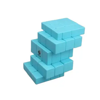 CubeTwist Magic Cube Greičio Įspūdį Siamo Siamo 3X3X5 Veidrodis Magic Cube Guzas Kubeliai Švietimo Žaislas Vaikams Vaikams