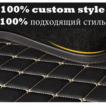 Custom automobilio bagažo skyriaus kilimėlis Jaguar xf F-TEMPAS XJL XEL XE F-TIPO XK XFL Visų Modelių auto reikmenys, automobilių kilimėliai