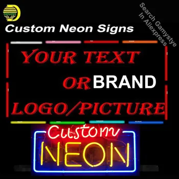 Custom Neon Požymiai Prekės ženklo Automobilių LOGOTIPĄ, Neoninės Šviesos, Pasirašyti Namų Alaus Baras Pub Žaidimo Kambarys, Restoranas Ekranas Reklamuoti Stiklinis Vamzdelis, Dizainas, LOGOTIPAS