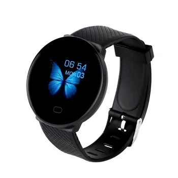 D19 smart žiūrėti IP67 atsparus vandeniui širdies ritmo monitorius kraujo spaudimas sporto Moterims smartwatch moterų nešiojami žiūrėti vyrų smart laikrodis
