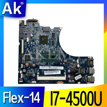 DA0ST6MB6F0 Nešiojamojo kompiuterio motininė plokštė Lenovo Flex-14 originalo mainboard I7-4500U GT720M