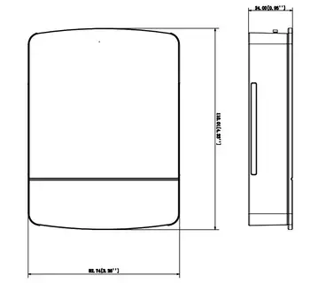 Dahua IPC-HUM8431-E1 4MP Slaptas Tinklo Kameros-Pagrindinis langas dirbti kartu su IPC-HUM8431-L1 arba L3 arba L4 arba L5