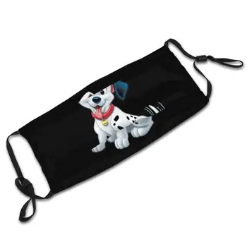 Dalmatijos Šuo Kaukė Audiniu, galima Skalbti PASIDARYK pats Filtras Kd2.5 Suaugusiems, Vaikams, Dalmatijos Šuo Šimtas Ir Vienas Dalmatians Cruella 101