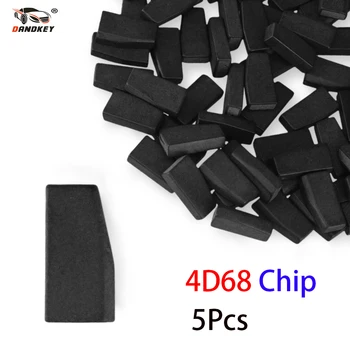 Dandkey 5x Automobilio Raktas Chip Anglies 4D68 Chip 40 Bitų TP29 TOYOTA Už LEXCUS PRADO Keramikos Auto Atsakiklis Chip Naujas Produktas