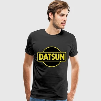Datsun Logo Marškinėliai Vyrams Vyrų Homme Harajuku Balti Trumpomis Rankovėmis Užsakymą Didelis Dydis Komandos Marškinėliai