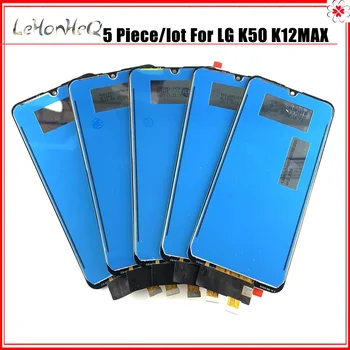 Daug LCD 5 Kūrinį LG K50 K12 MAX LMX520BMW LMX520EMW LCD Ekranas Touch 